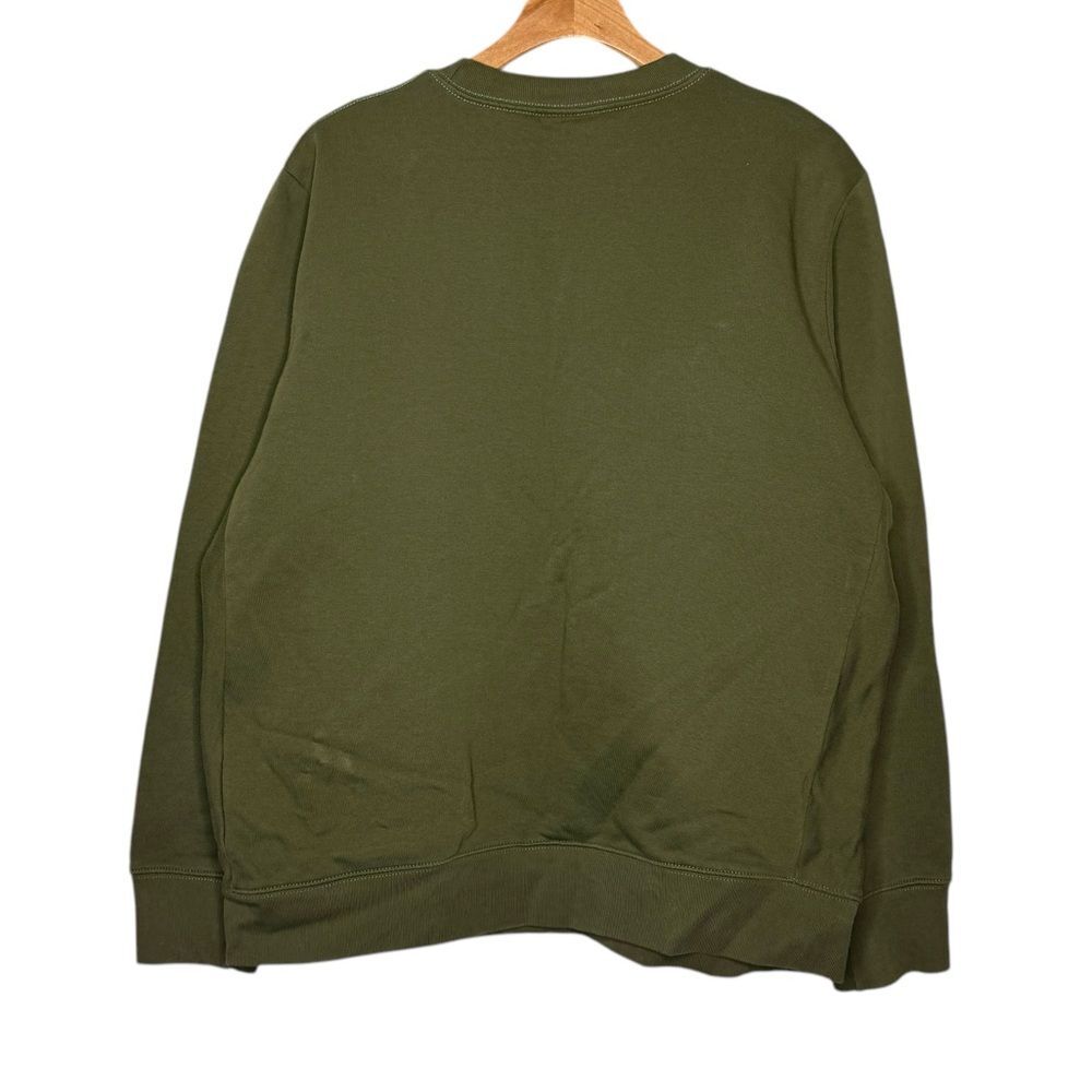 Paul Smith Zebra Olive Green Cotton Crew Neck Sweater Men’s Sz XXL - Picture 2 of 4